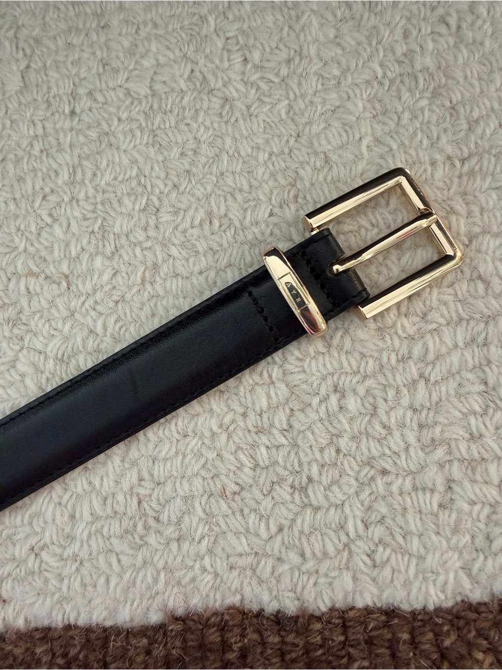 AYR Black/Gold Belt Size Medium